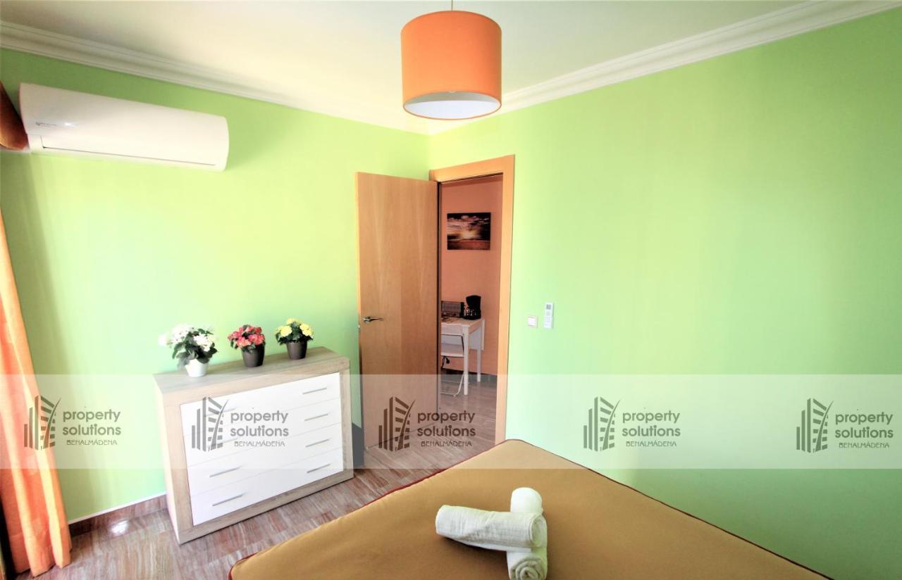 Playamar - Apartamento Copenhague - A 50 Metros De La Playa - Piscina Y Parking Gratis Daire Torremolinos Dış mekan fotoğraf