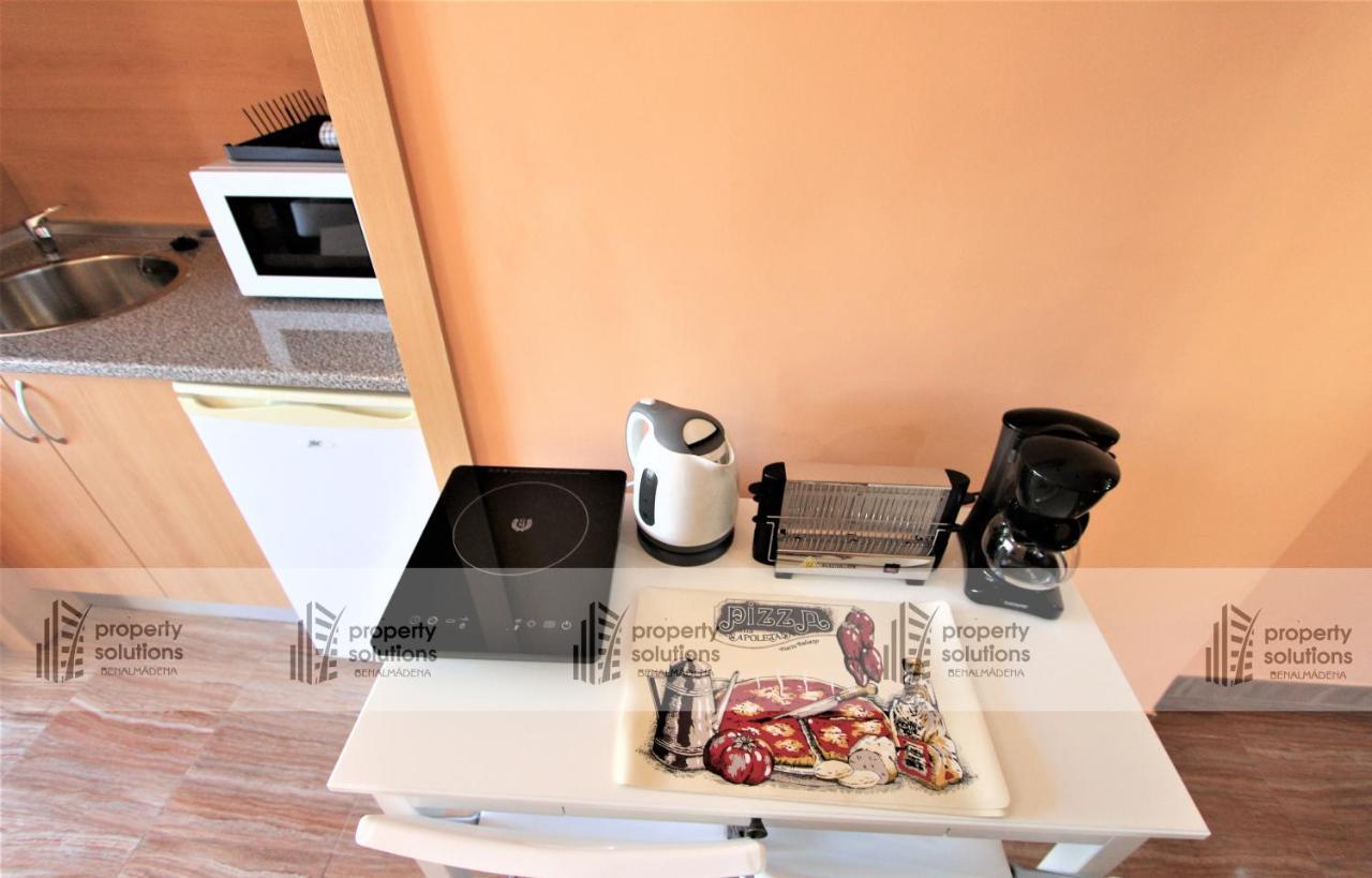 Playamar - Apartamento Copenhague - A 50 Metros De La Playa - Piscina Y Parking Gratis Daire Torremolinos Dış mekan fotoğraf