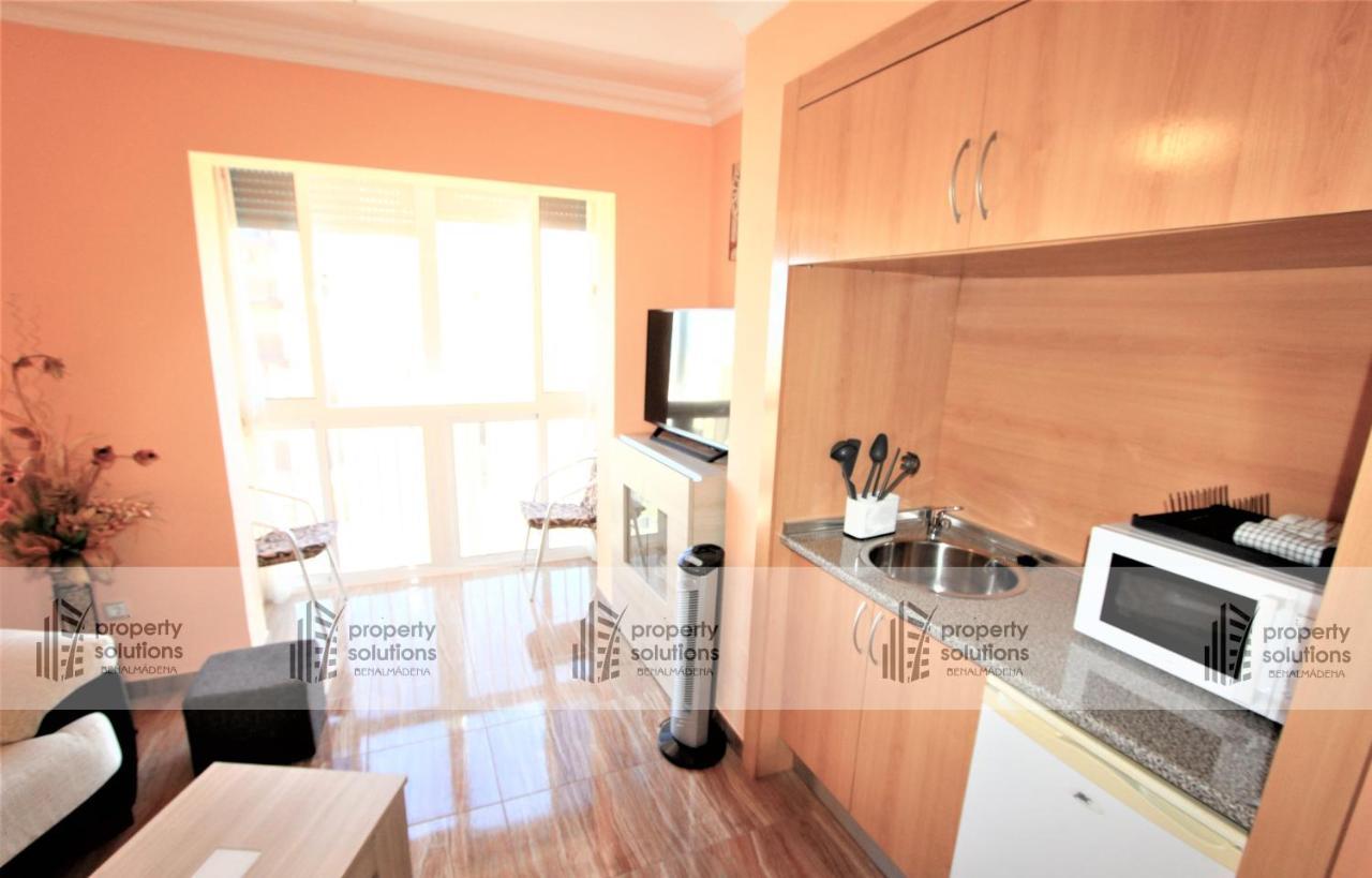 Playamar - Apartamento Copenhague - A 50 Metros De La Playa - Piscina Y Parking Gratis Daire Torremolinos Dış mekan fotoğraf