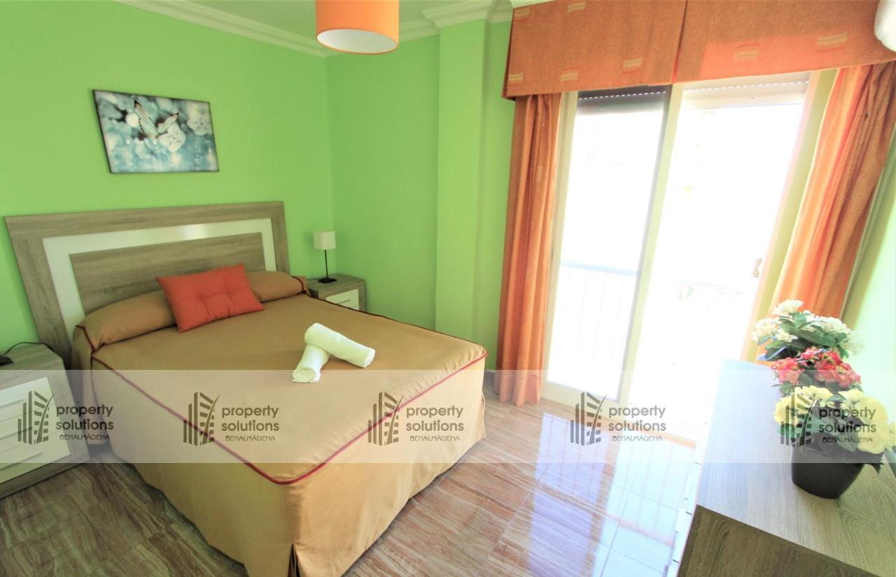 Playamar - Apartamento Copenhague - A 50 Metros De La Playa - Piscina Y Parking Gratis Daire Torremolinos Dış mekan fotoğraf